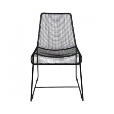 Chaise Wire Noir