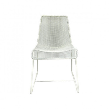 Chaise Wire Blanc