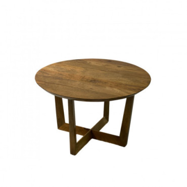 Table Appoint Bois Ronde Moyen