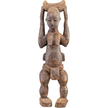 Figurine féminine d'Attye 17.5x65.5cm