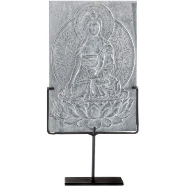 Sculpture de Bouddha sur support 13x30,5cm