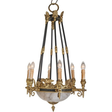 Lampe Empire Napoléon III