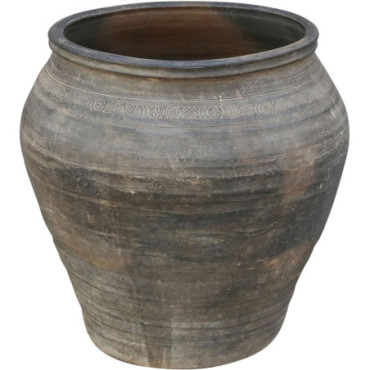 Vase ancien en terre cuite 52x61cm