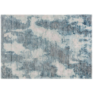 Tapis Ligne Pure - Tapis Erode Bleu 200x140