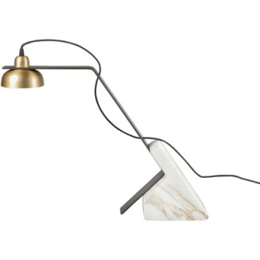 Lampe de table Pulse en marbre Calacatta