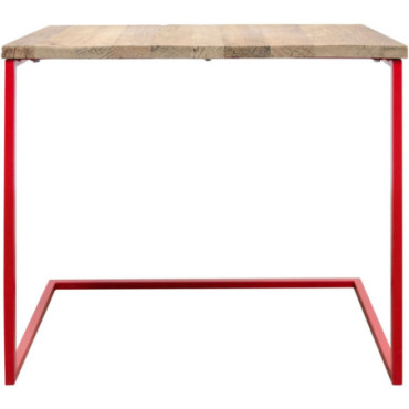 Table de canapé Slim Large Rouge