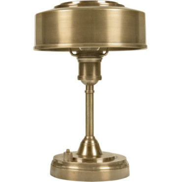 Lampe de table Auxerre en laiton vieilli