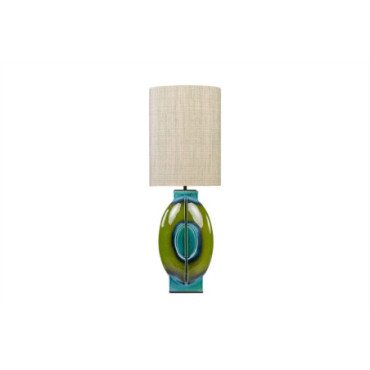 Lampe Iris + Abat-jour57