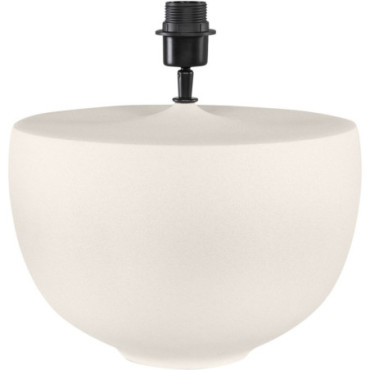 Pied de lampe Otis blanc cassé