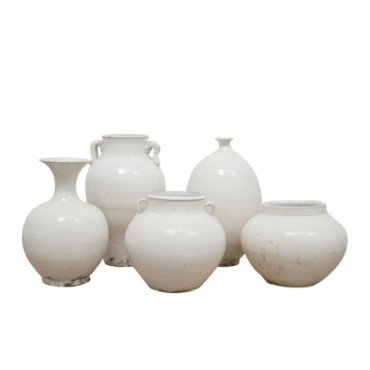 Lot de 5 vases