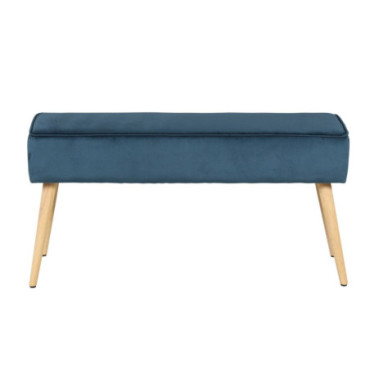 Banc bleu foncé