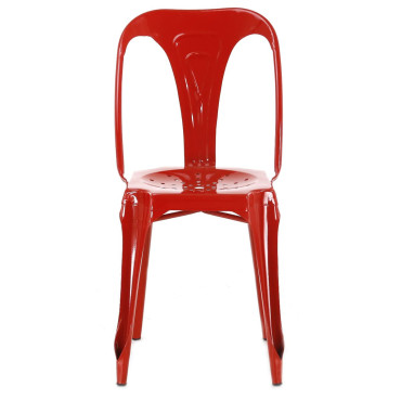 Chaise rouge