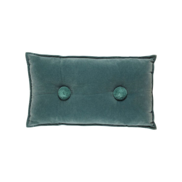 Coussin Domi bleu canard