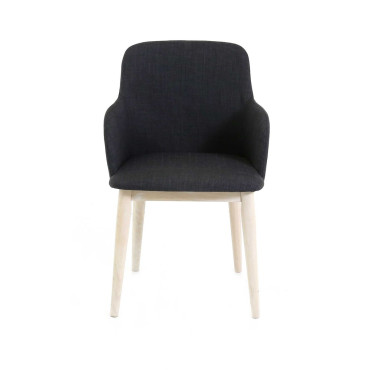 Fauteuil gris foncé