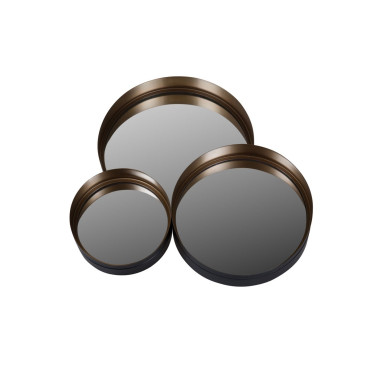 Miroirs ronds (set de 3)