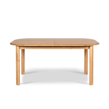 Table repas 160 cm avec allonge chêne naturel