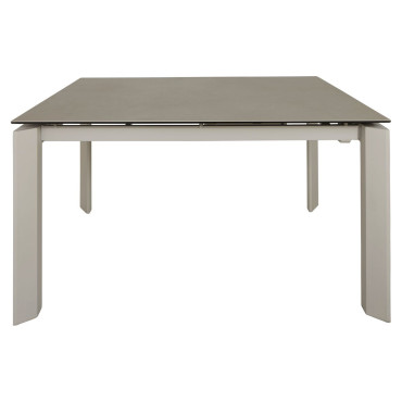 Table repas 160 cm, allonge intégrée