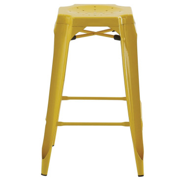 Tabouret de bar jaune