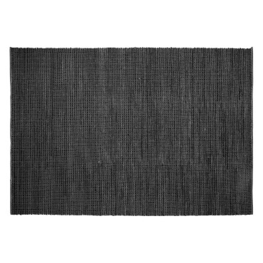 Tapis 240cm noir et carbone