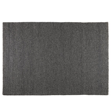 Tapis noir 160 cm