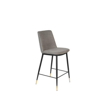 Tabouret de bar Lionel Gris clair