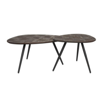 Table basse Pion (lot de 2)