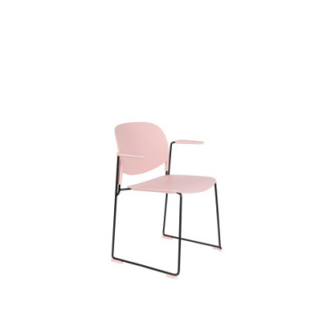 Fauteuil Stacks Rose