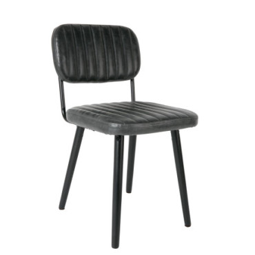 Chaise Jake Worn Black