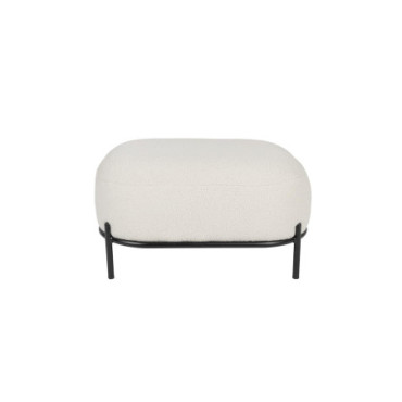 Tabouret Hocker Polly Teddy Ivoire