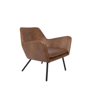 Fauteuil Lounge Bon Brown