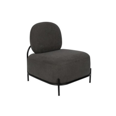 Fauteuil Lounge Polly Gris