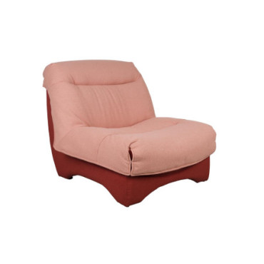 Fauteuil Lounge Twister Rose