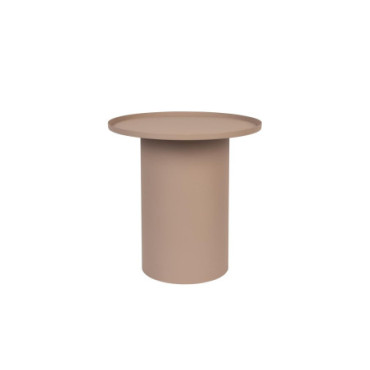 Table d'Appoint Sverre Ronde Rose Rose