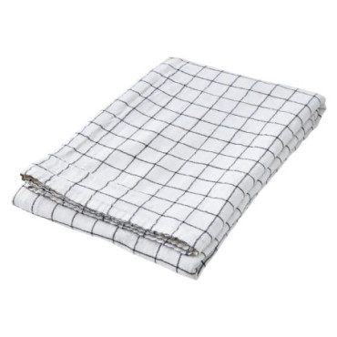 Nappe Blanc noir Elsa