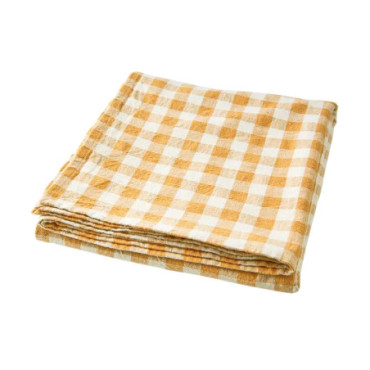 Nappe Jaune blanc Ingrid