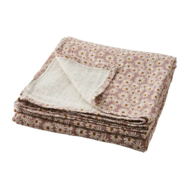 Nappe Rose ivoire moutarde Elsa