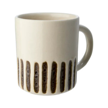 Tasse Ivoire marron Mira