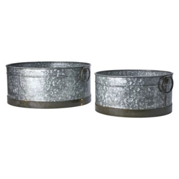 Pot lot de 2 Gris Oliver