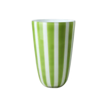 Vase Vert blanc Circus