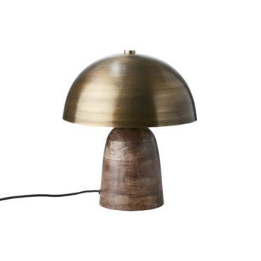 Lampe à poser Édition limitée M Couleur laiton marron Fungi