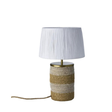 Lampe de Table Blanc nature Lando