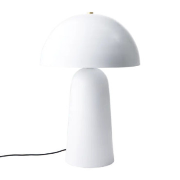 Lampe de Table L Blanc Fungi