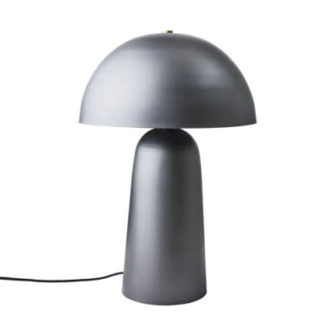 Lampe de Table L Gris foncé Fungi