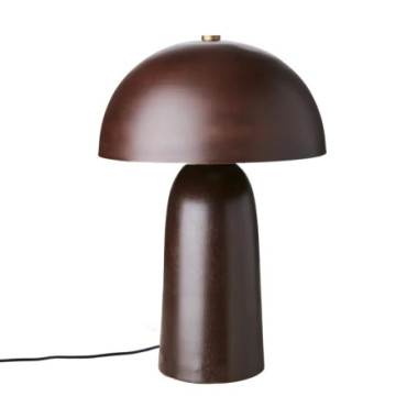 Lampe de Table L Marron Fungi