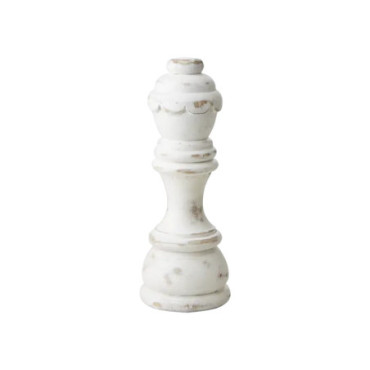 Pièce d'échecs décorative Blanc Chess