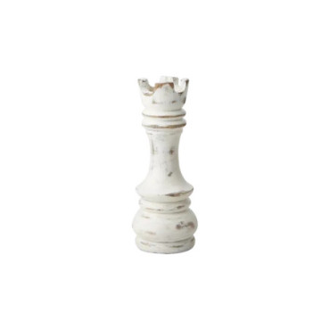 Pièce d'échecs décorative Blanc Chess