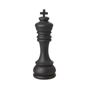 Pièce d'échecs décorative Noir Chess