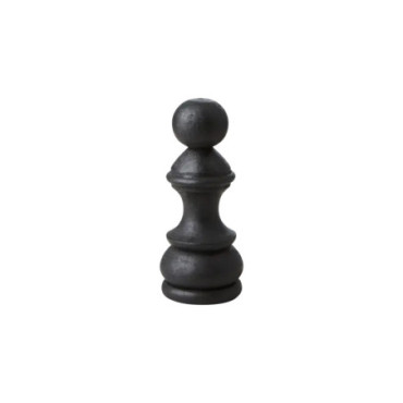 Pièce d'échecs décorative Noir Chess