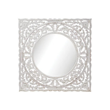 Miroir Blanc Carve