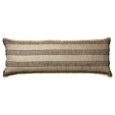 Housse de coussin Beige marron noir Hilda